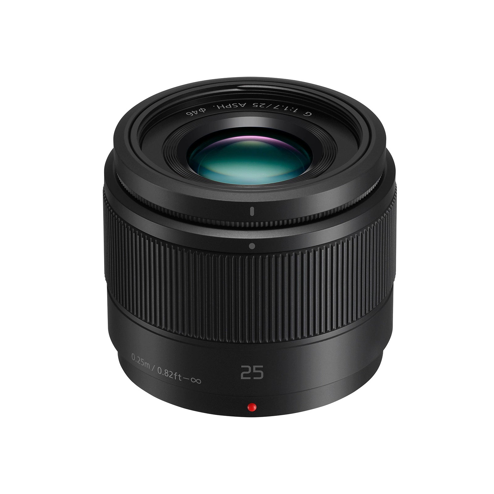 Panasonic 25mm F1.7 LUMIX G Asph Lens Black